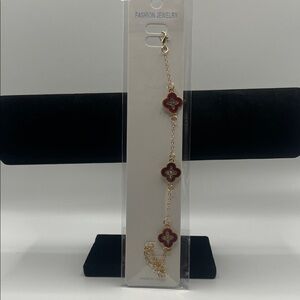 Fashion Jewelry Elegant Red and Gold Bracelet‎